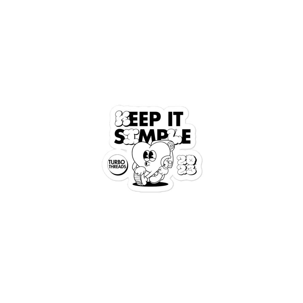 Keep It Simple Stickers