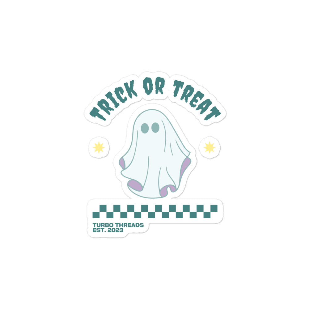 Trick or Treat Ghostly Sticker