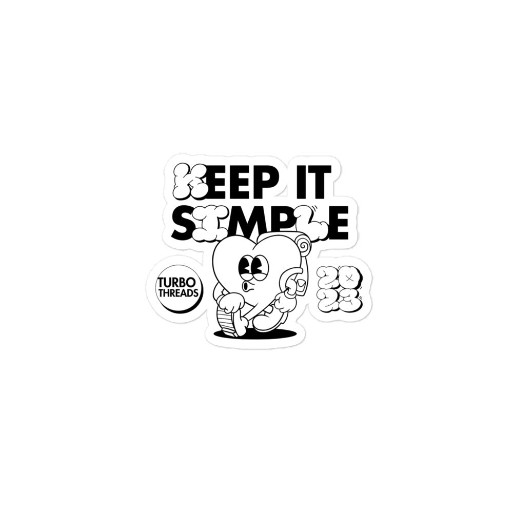 Keep It Simple Stickers