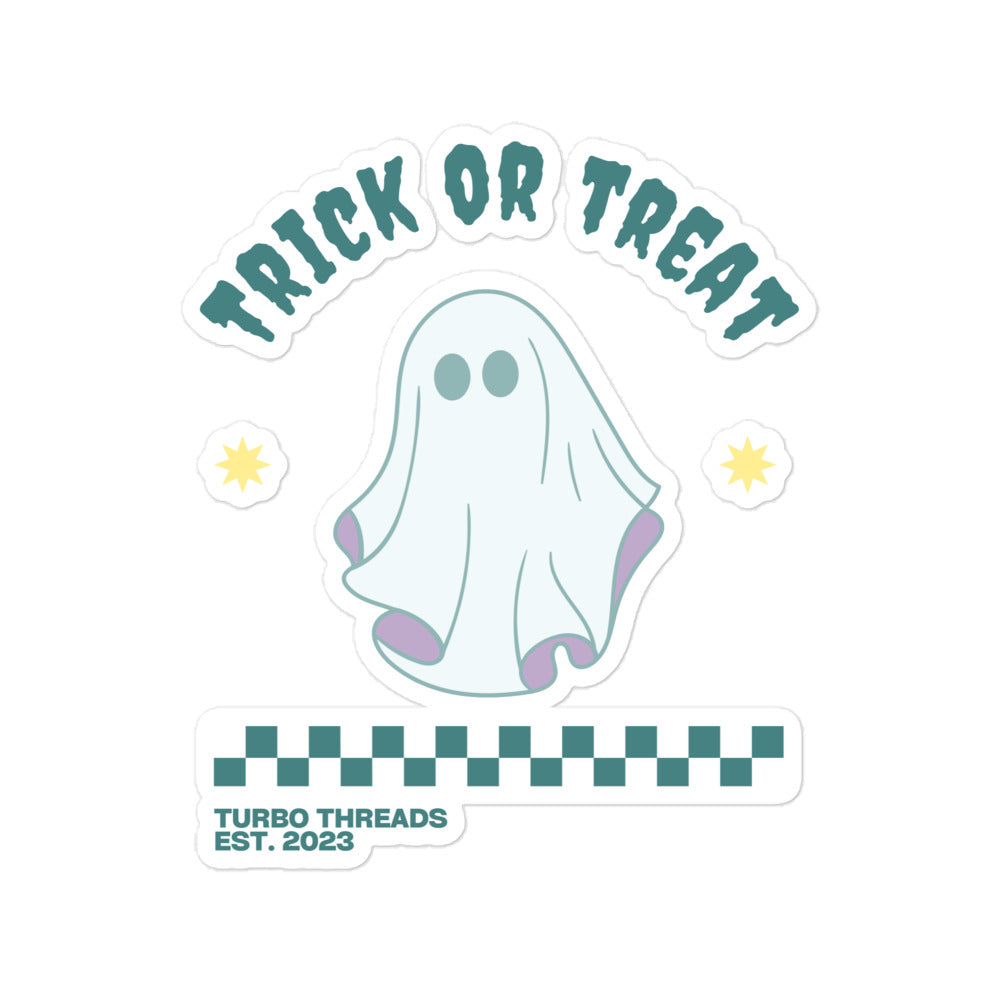 Trick or Treat Ghostly Sticker