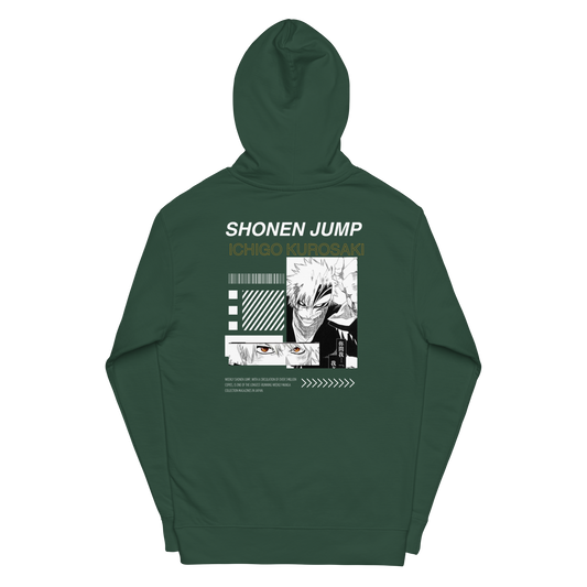 Ichigo Kurosaki (Shonen Jump) - Bleach - Unisex Midweight Hoodie