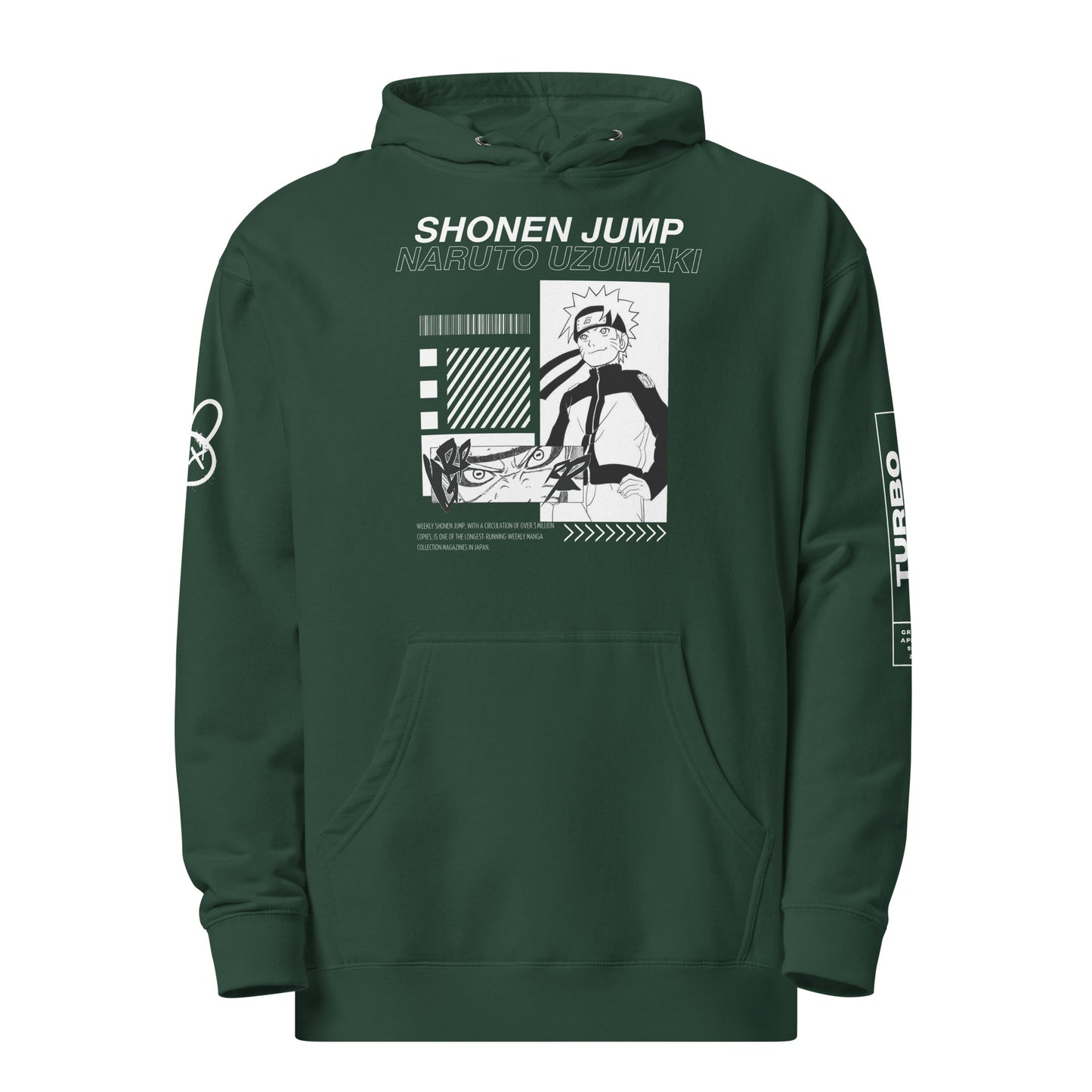 Naruto Uzumaki Unisex Midweight Hoodie