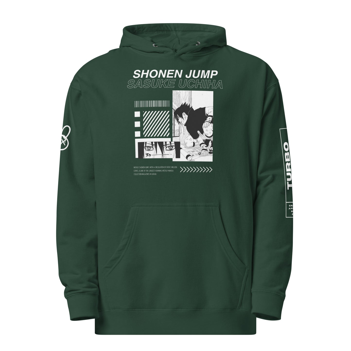 Sasuke Uchiha Unisex Midweight Hoodie