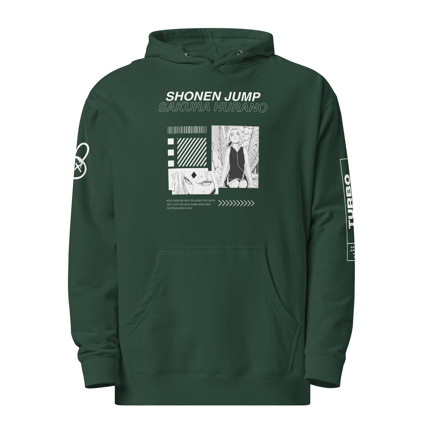 Sakura Haruno Unisex Midweight Hoodie