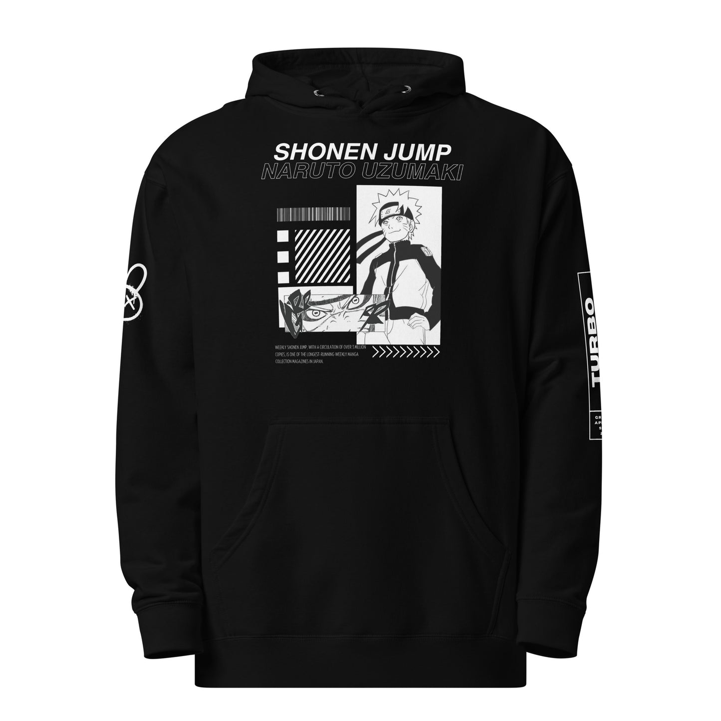 Naruto Uzumaki Unisex Midweight Hoodie