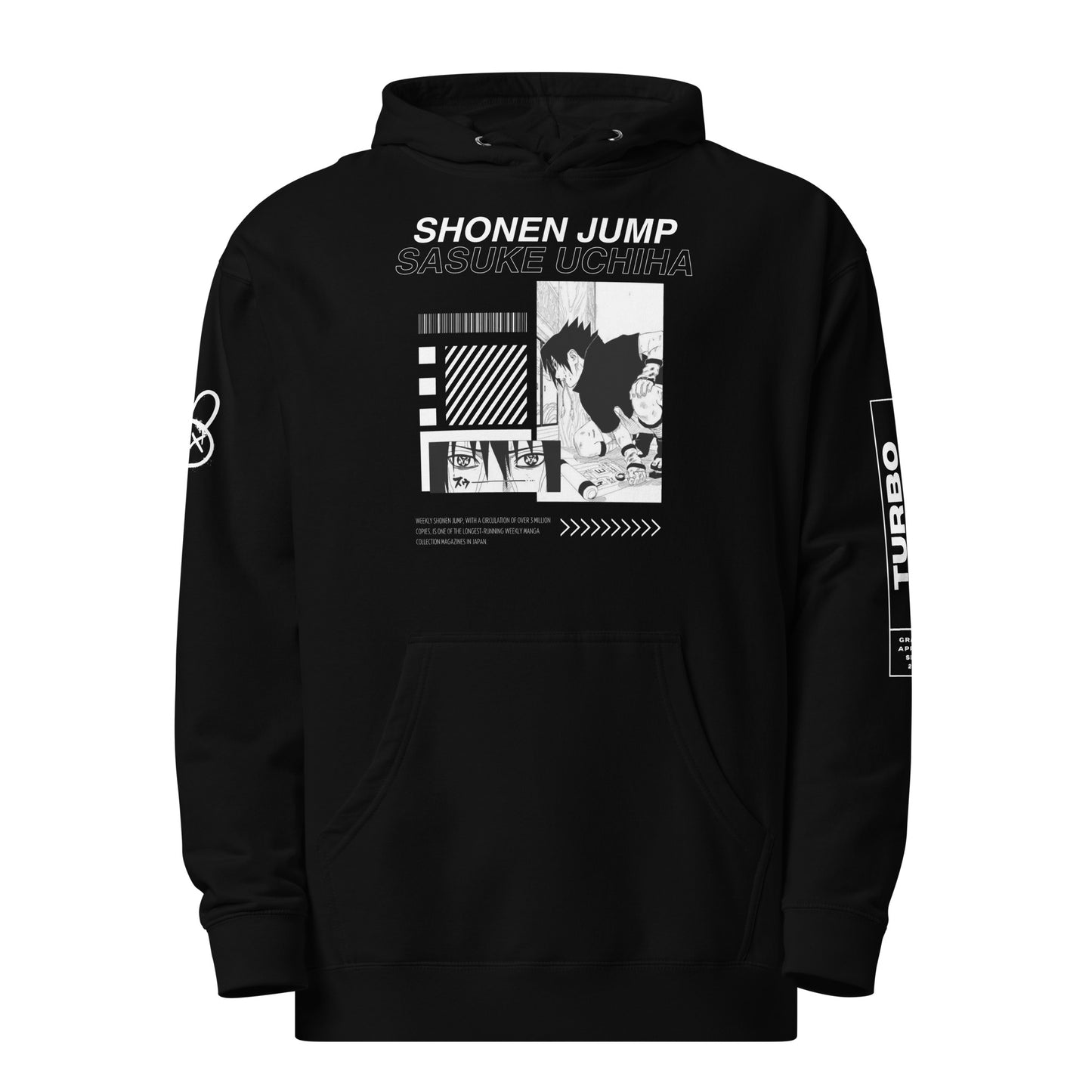 Sasuke Uchiha Unisex Midweight Hoodie