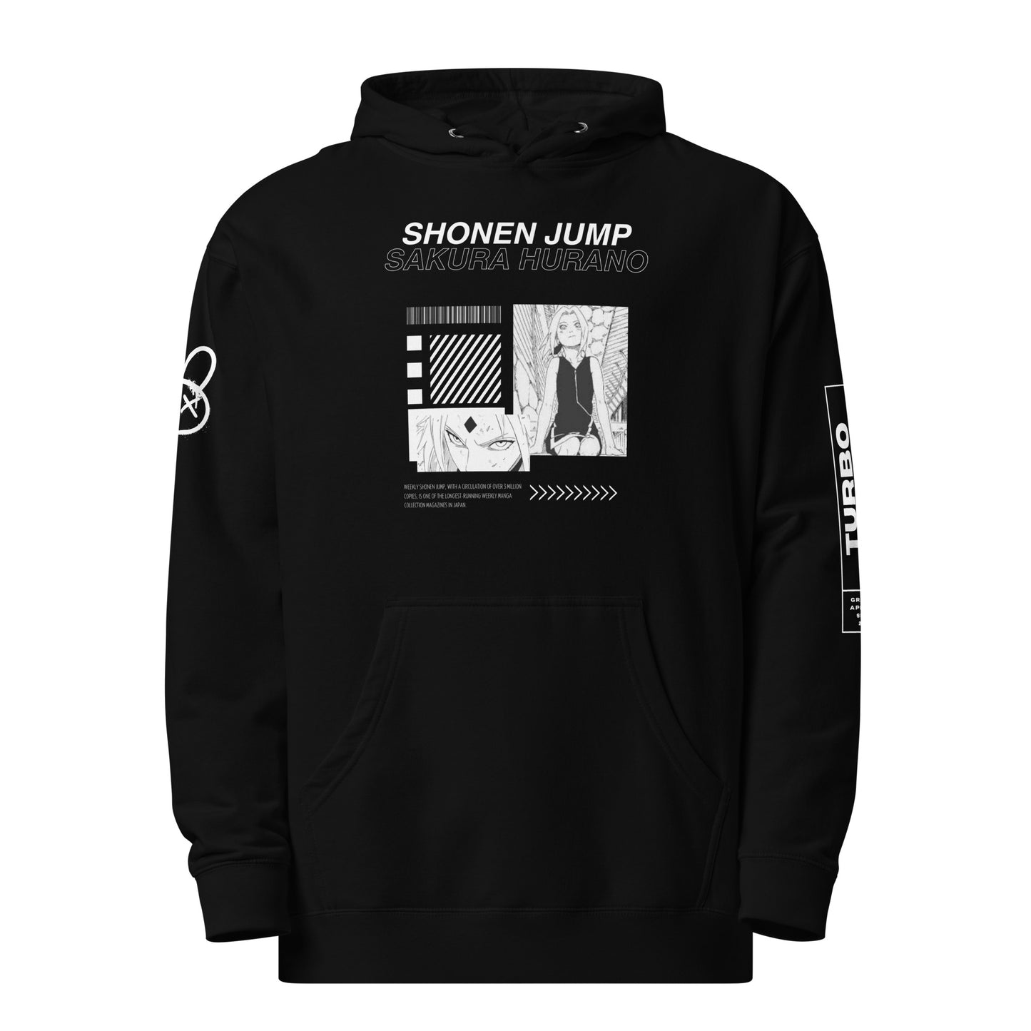 Sakura Haruno Unisex Midweight Hoodie