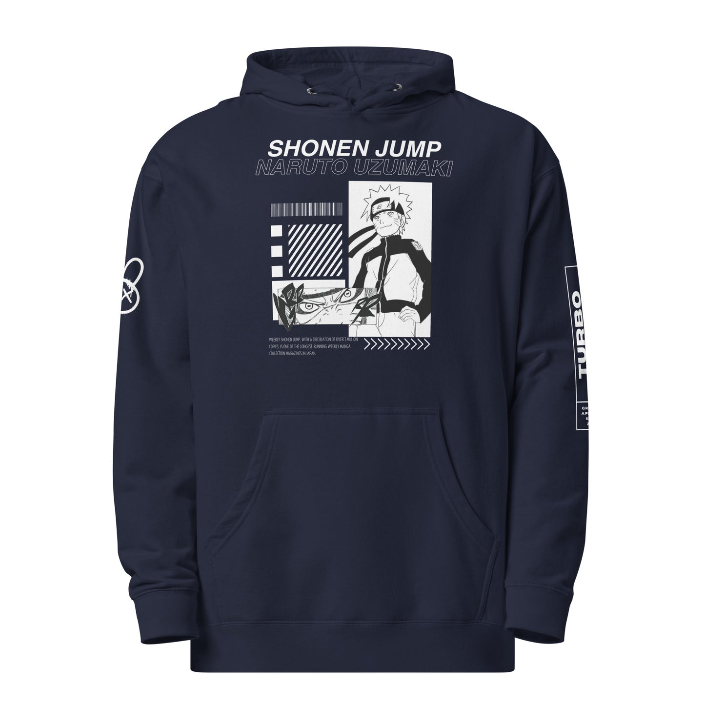 Naruto Uzumaki Unisex Midweight Hoodie