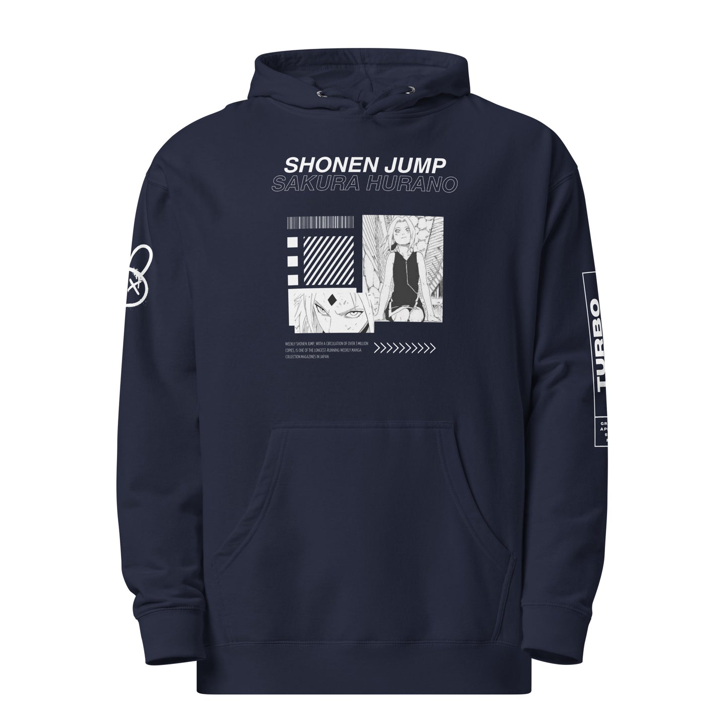 Sakura Haruno Unisex Midweight Hoodie