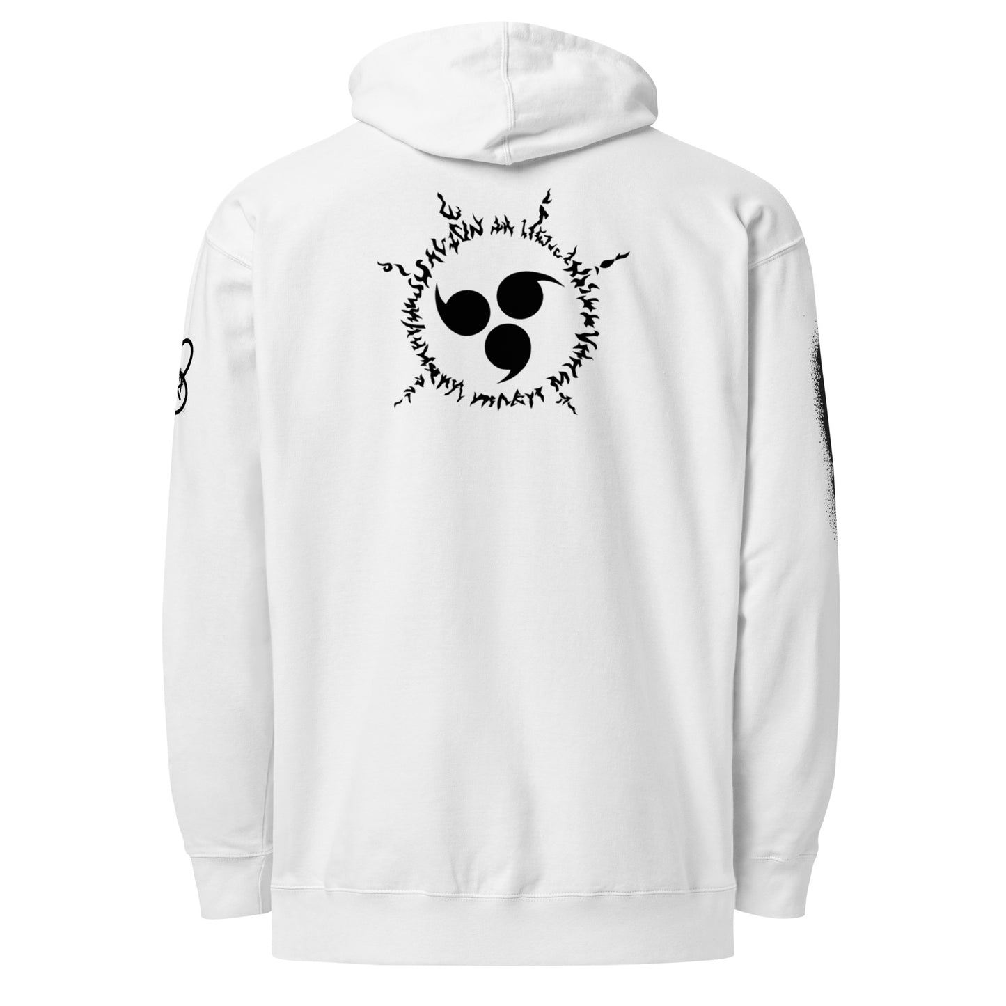 Sasuke Uchiha "Curse Mark" Unisex Midweight Hoodie