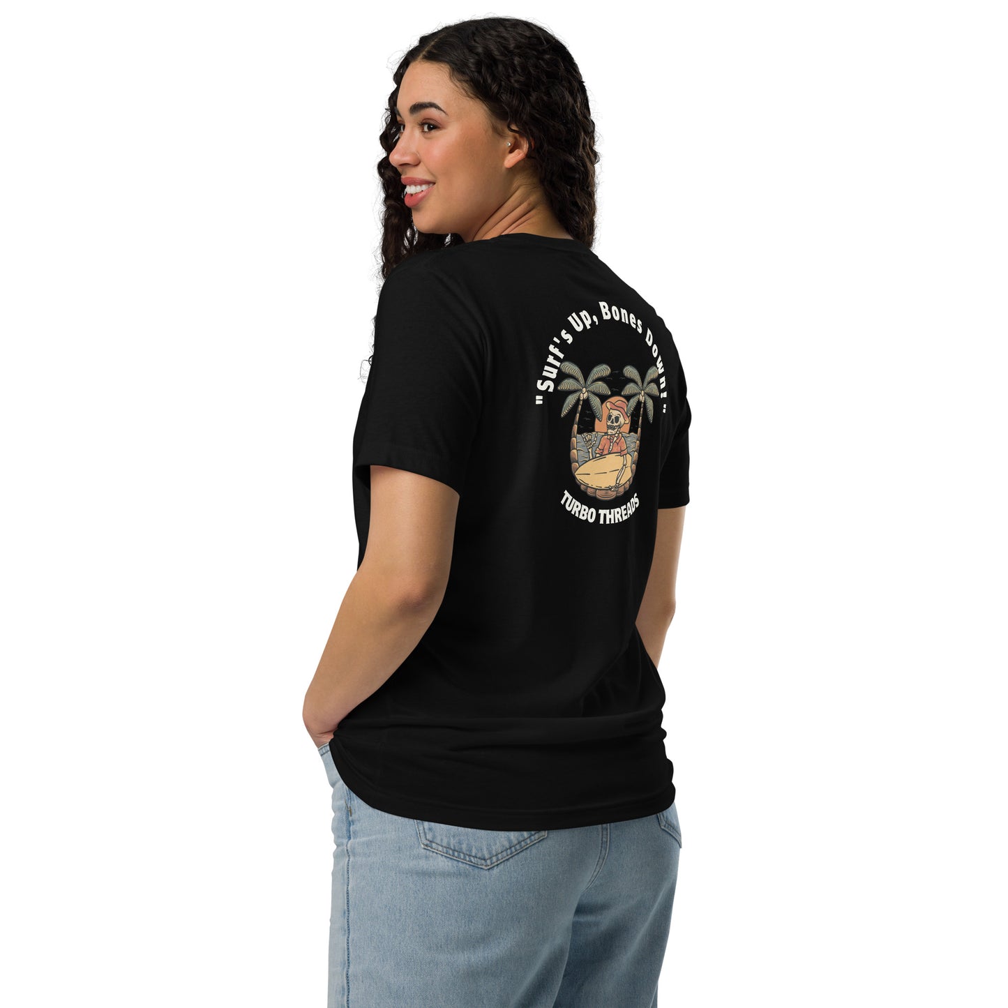 Surf's Up, Bones Down Unisex T-Shirt