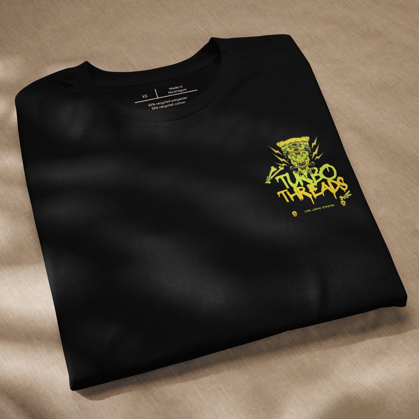 Live, Laugh, Skate Unisex T-shirt