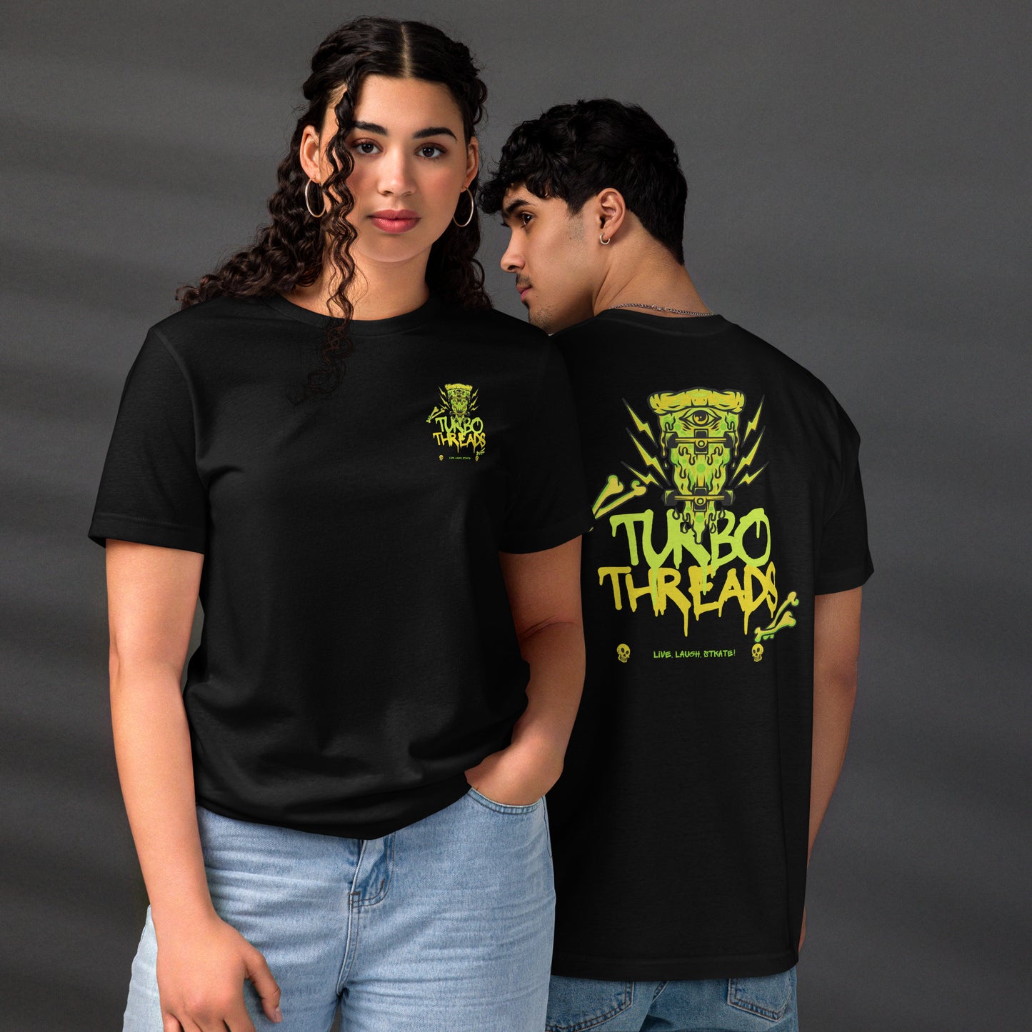 Live, Laugh, Skate Unisex T-shirt