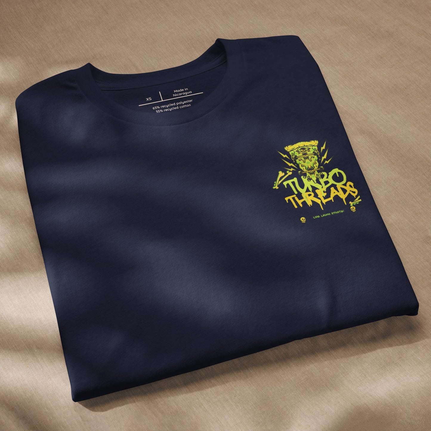 Live, Laugh, Skate Unisex T-shirt