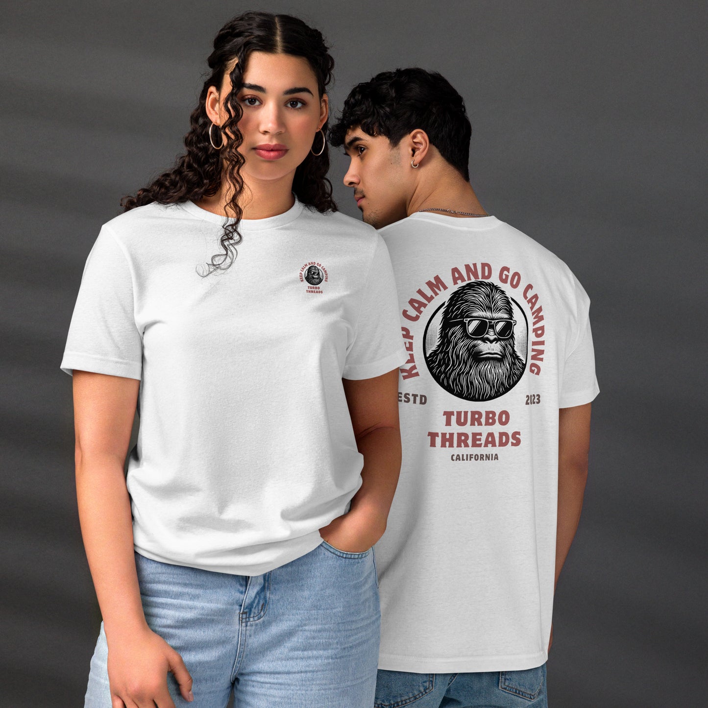 Keep Calm and Go Camping Unisex T-Shirt