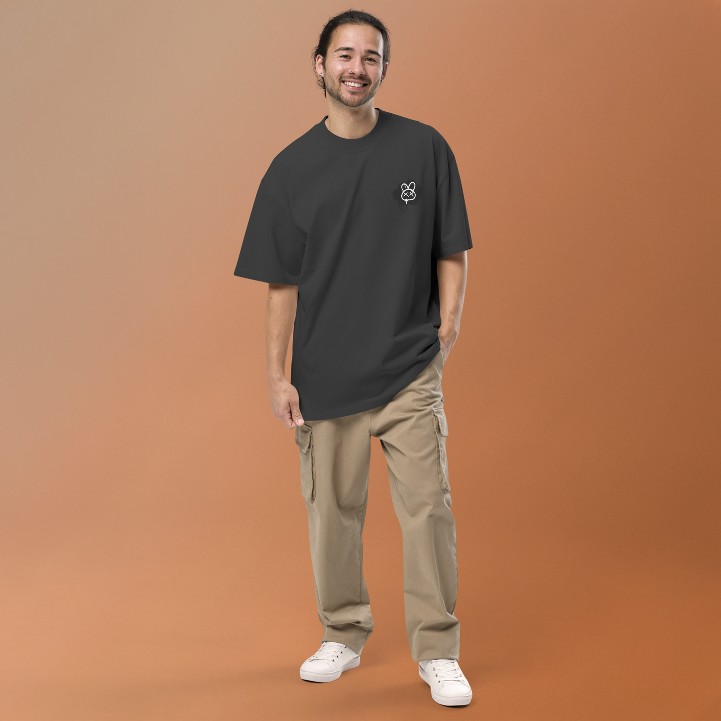Michael Kaiser Inspired Oversized faded t-shirt