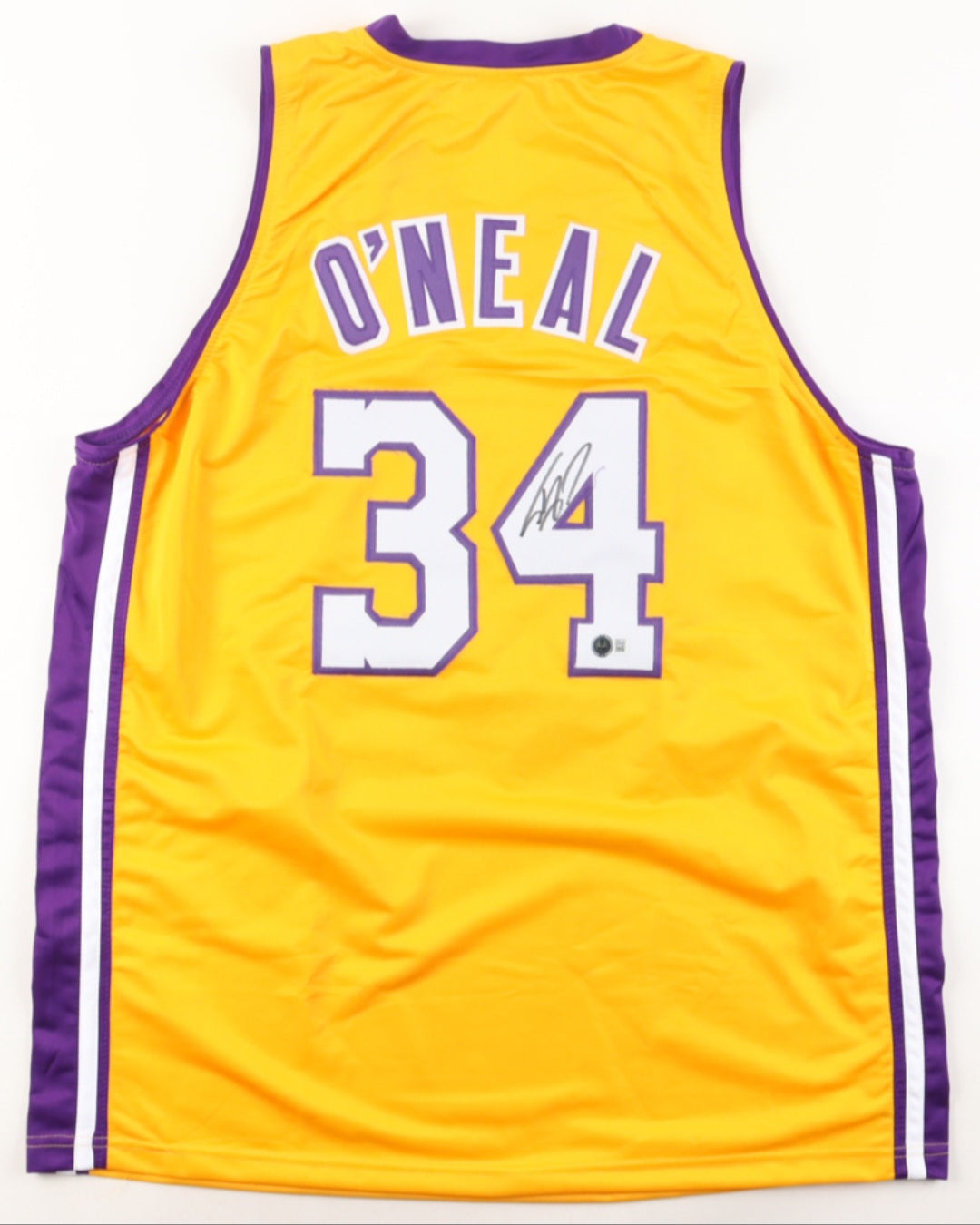Shaquille O'Neal Signed Los Angeles Lakers #34 Jersey – Beckett BAS Authenticated